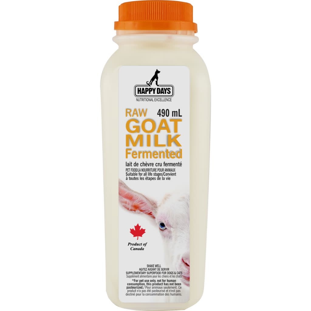 Happy Days Frozen Fermented Goat Milk 490 ml