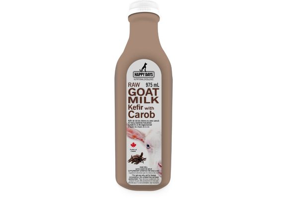 Happy Days Goat Milk Kefir Carob 975 ml