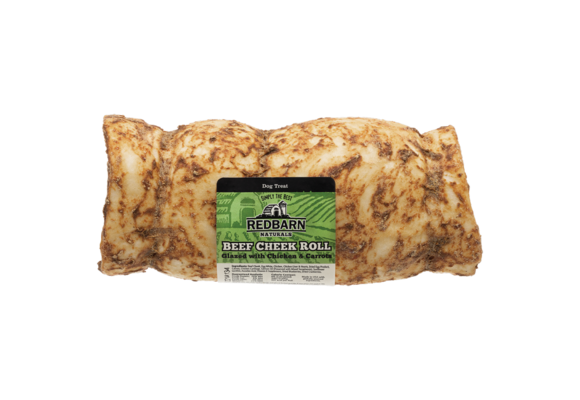 Redbarn Chicken Glazed Beef Cheek Roll  Sm/Med