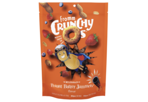 Fromm Crunchy O's Peanut Butter Jammers Treats Dog 6 oz