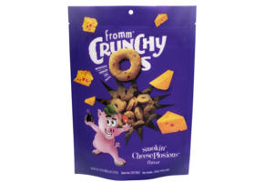 Fromm Crunchy O's GF Smokin' CheesePlosions Treats Dog 6 oz