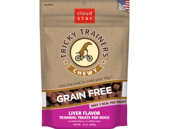 Cloud Star Tricky Trainers GF Chewy Liver Dog 12 oz