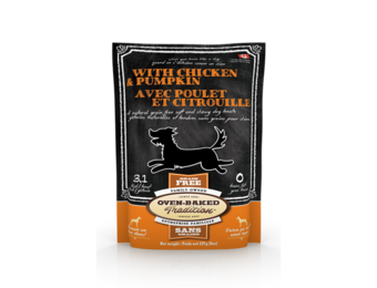 Oven-Baked Tradition Dog Treat Chicken Pumpkin Dog 8 oz