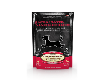 Oven-Baked Tradition Dog Treat Bacon Dog 8 oz