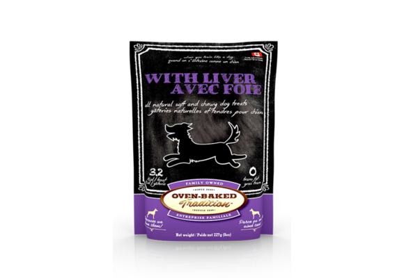 Oven-Baked Tradition Dog Treat Liver Dog 8 oz