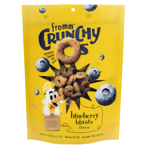Fromm Crunchy O's GF Blueberry Blasts  Dog 6 oz