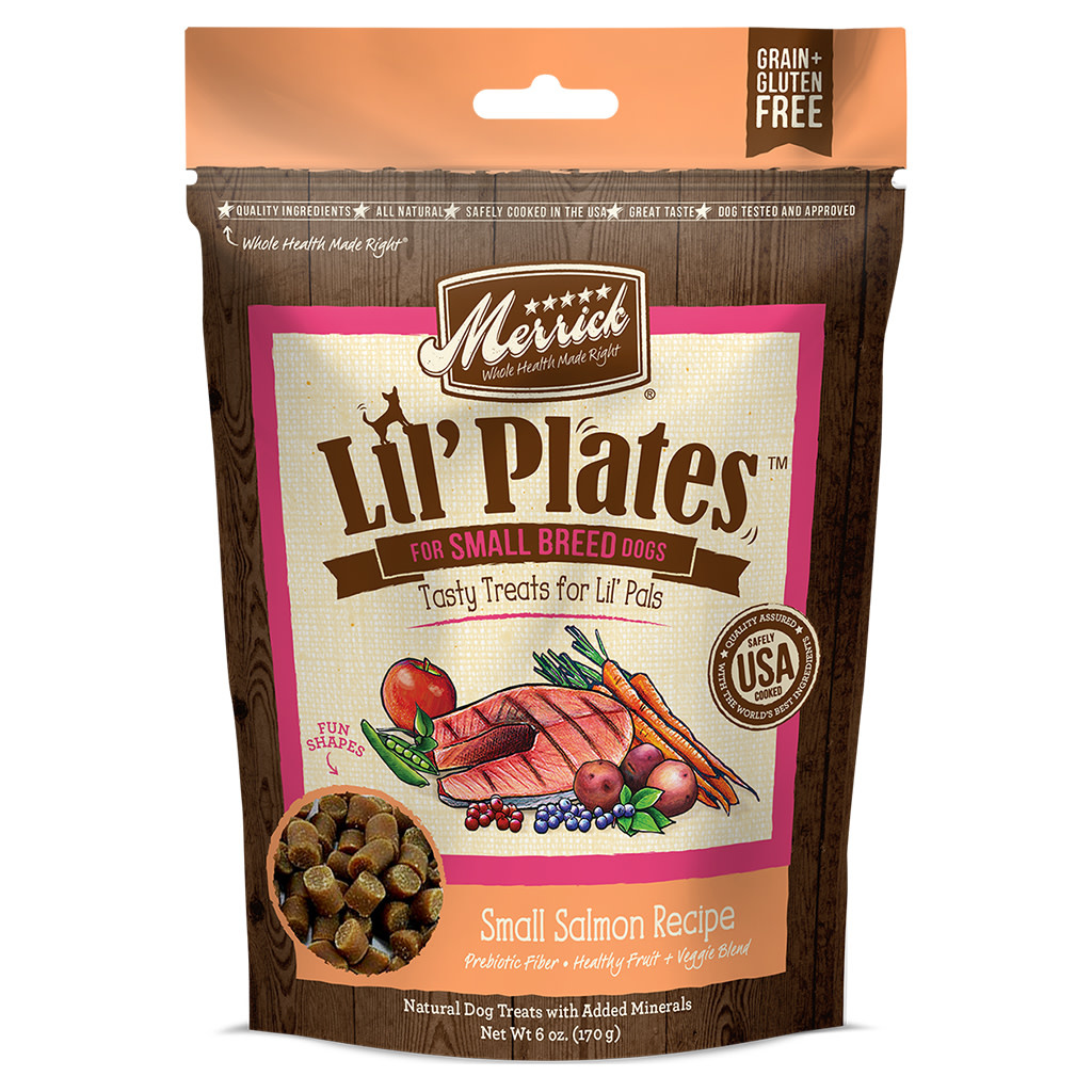 Merrick Power Bites Lil' Plates Salmon Dog 6 oz