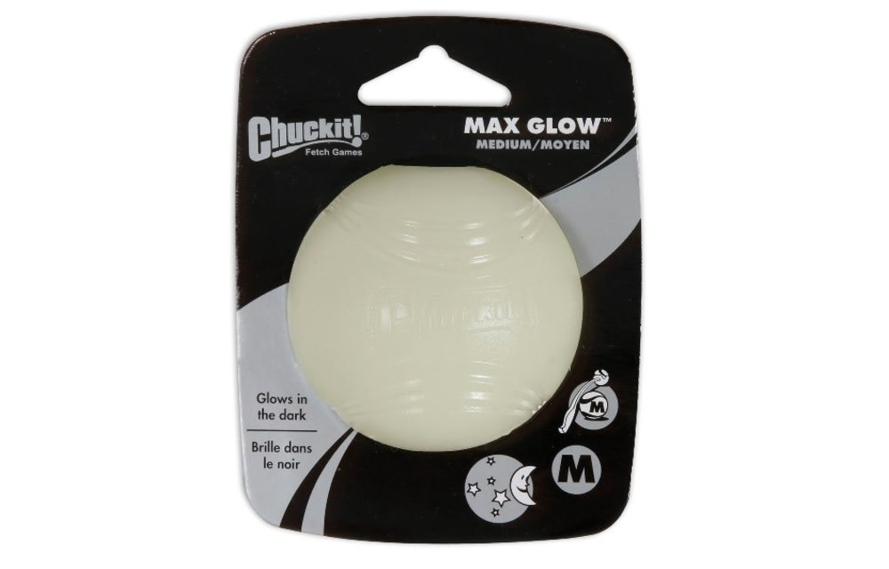 Chuckit Max Glow Ball Med