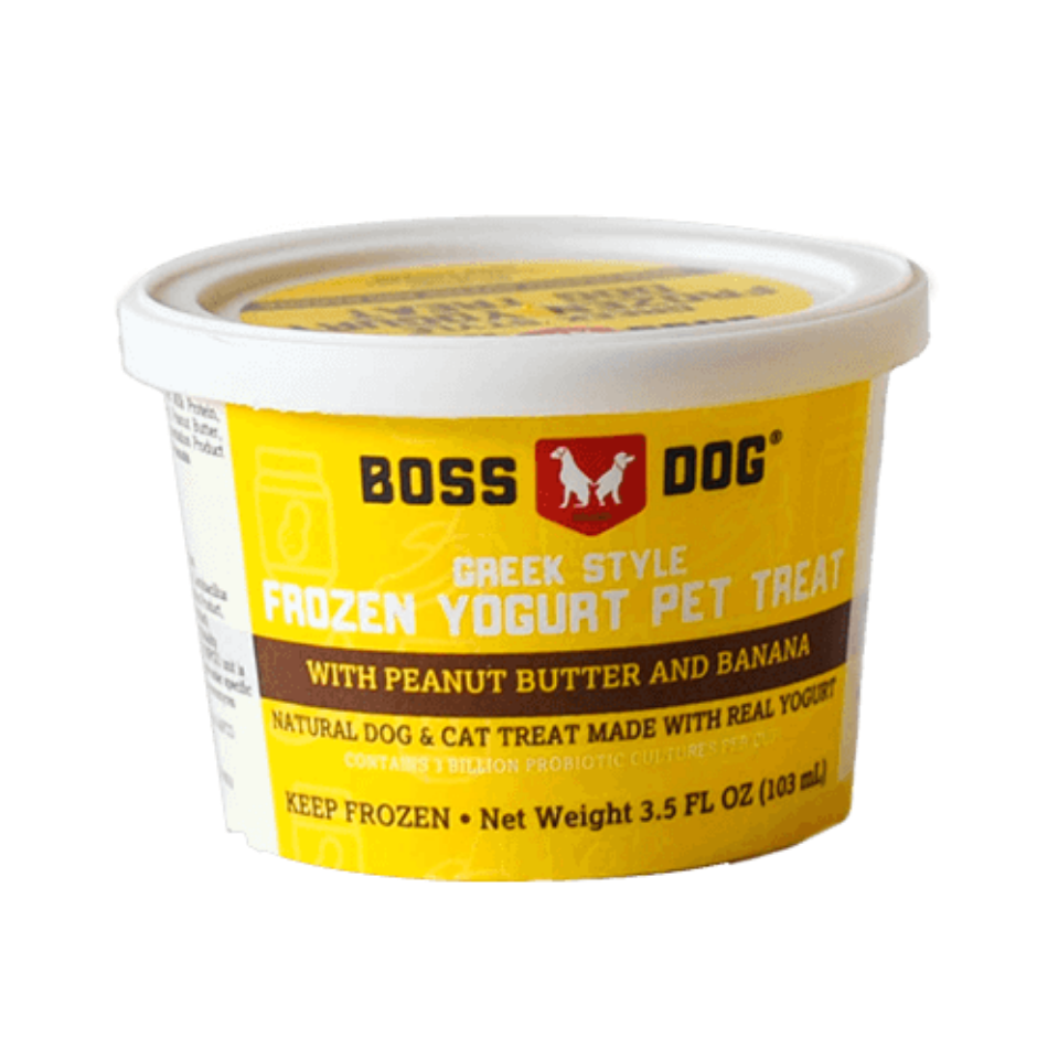 Boss Dog Frozen Yogurt PB & Banana Dog 104 ml 4 pk - Paw Street Market