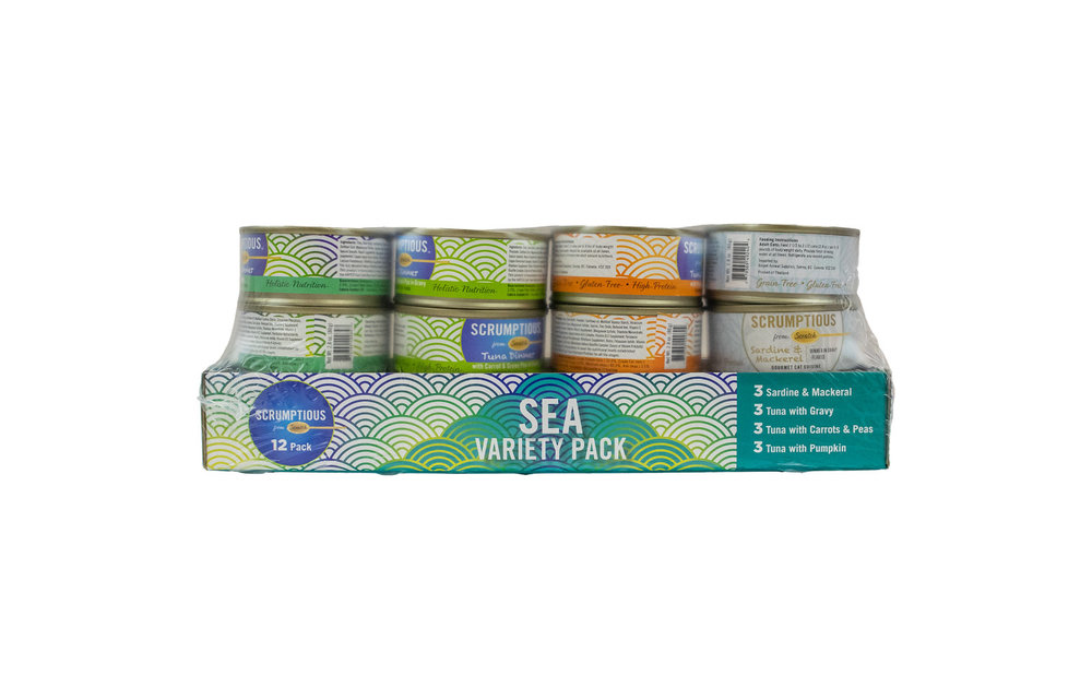 Scrumptious Sea Variety Cat 12 pk
