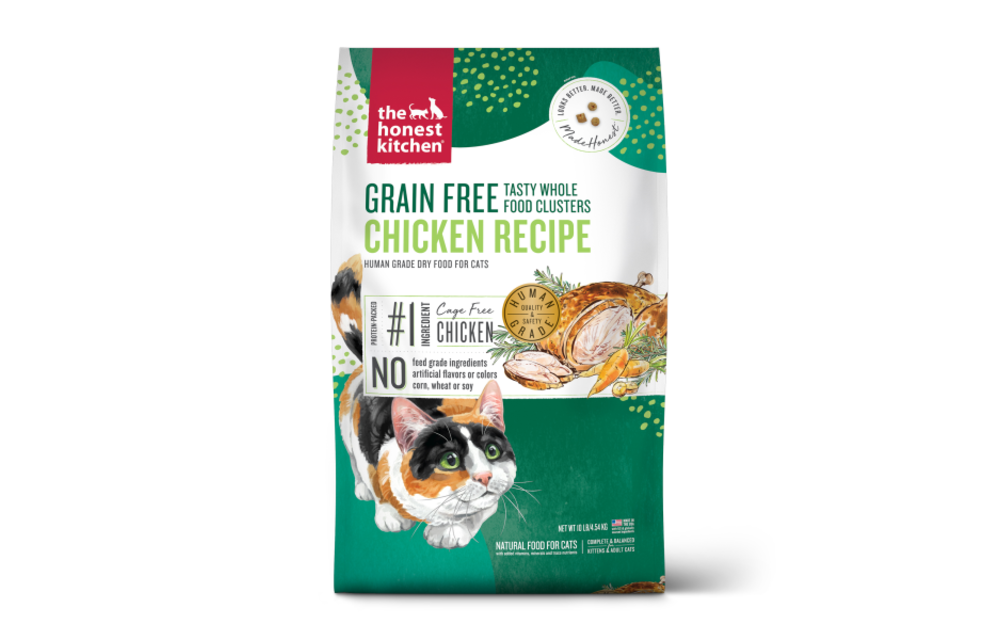 Honest Kitchen GF Whole Food Clusters Chicken Cat 10 lb