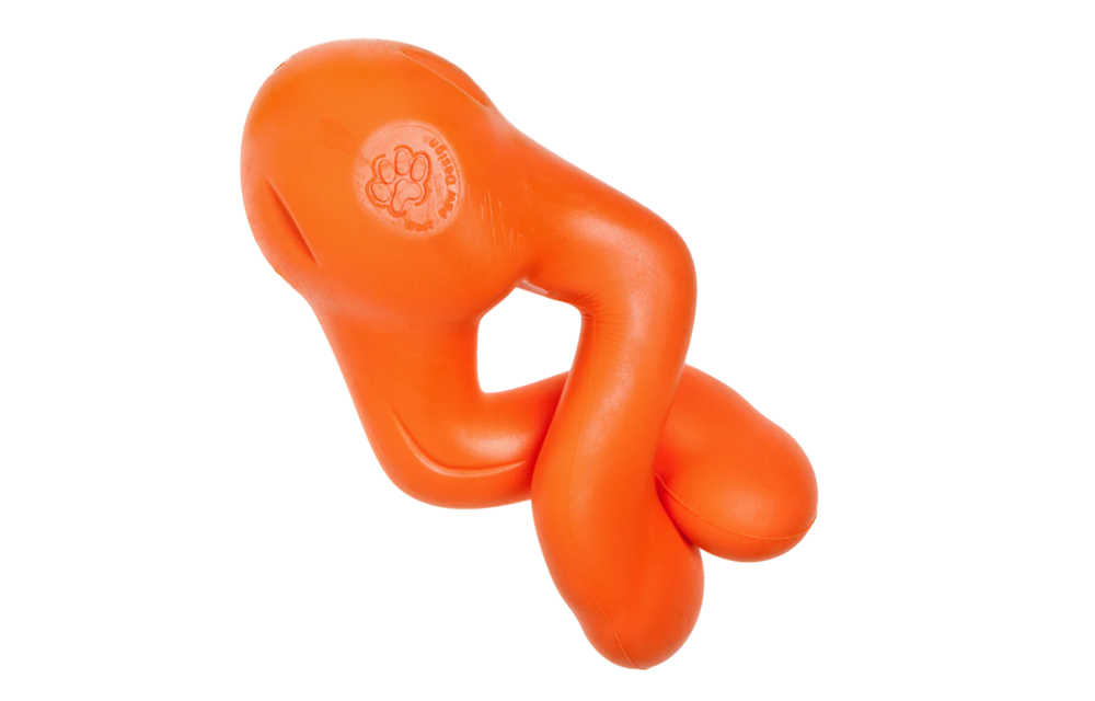 West Paw Tizzi Small 4.5" Tangerine