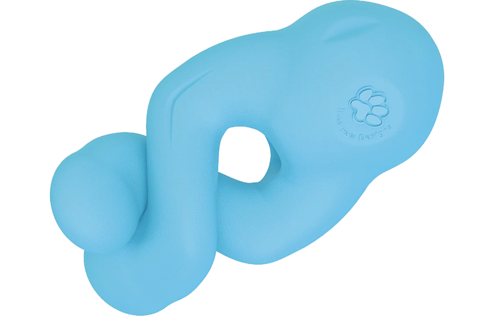 West Paw Tizzi Small 4.5" Aqua