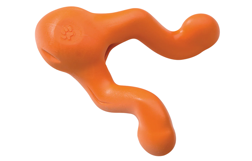 West Paw Tizzi Large 7" Tangerine