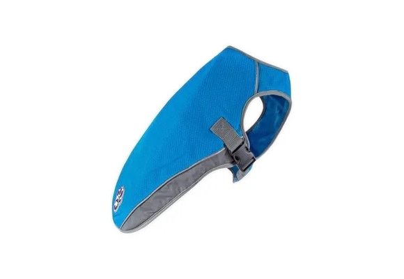 Canada Pooch Chill Seeker Blue Cooling Vest Size 10"