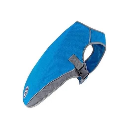 Canada Pooch Chill Seeker Blue Cooling Vest Size 12"