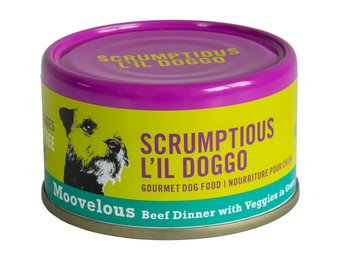L'il Doggo Beef Dinner with Veggies in Gravy 3oz