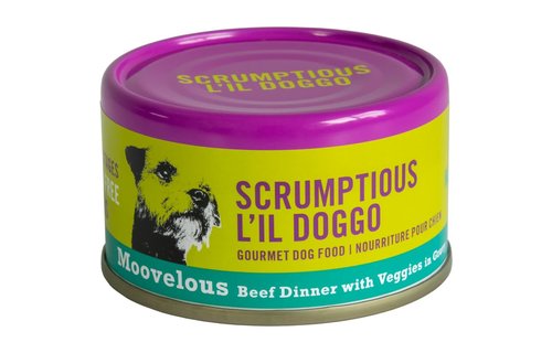 L'il Doggo Beef Dinner with Veggies in Gravy 3oz