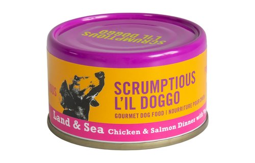 L'il Doggo Chicken & Salmon Dinner with Veggies in Gravy 3oz