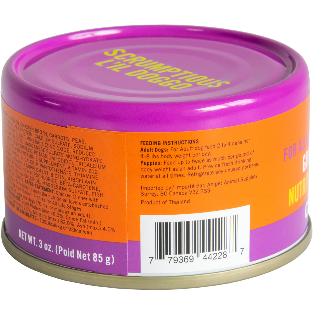 L'il Doggo Chicken & Veggie Dinner with Gravy 3oz