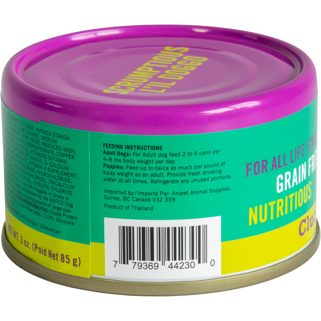 L'il Doggo Chicken & Duck Dinner with Veggies in Gravy 3oz