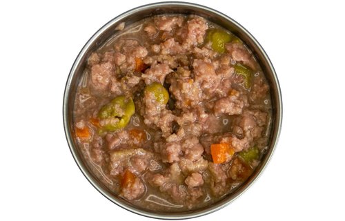 L'il Doggo Beef Dinner with Veggies in Gravy 3oz
