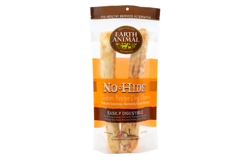 Earth Animal NoHide Chew Chicken Large 2pk