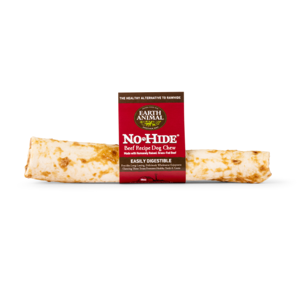 Earth Animal Dog NoHide Chew Beef Large