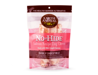 Earth Animal NoHide Chew Salmon Medium 2pk