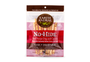 Earth Animal NoHide Chew Beef Stix 10pk