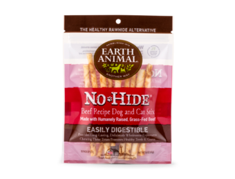 Earth Animal NoHide Chew Beef Stix 10pk