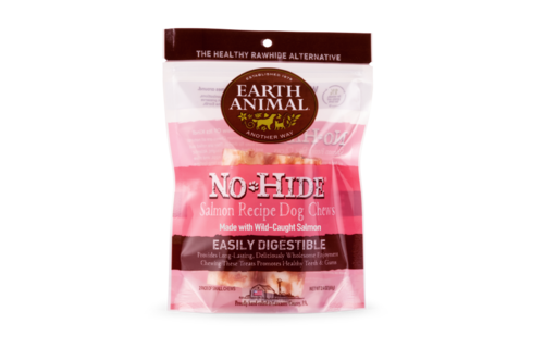 Earth Animal NoHide Chew Salmon Small 2pk