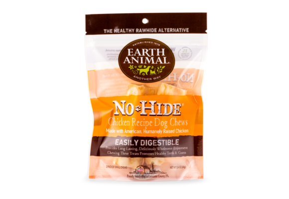 Earth Animal NoHide Chew Chicken Small 2pk