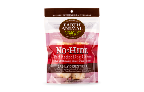 Earth Animal NoHide Chew Beef Small 2pk