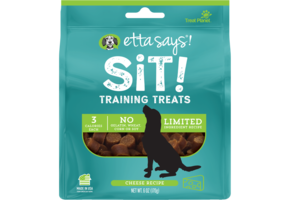 Etta Says Sit! Training Treats Cheese Dog 6 oz