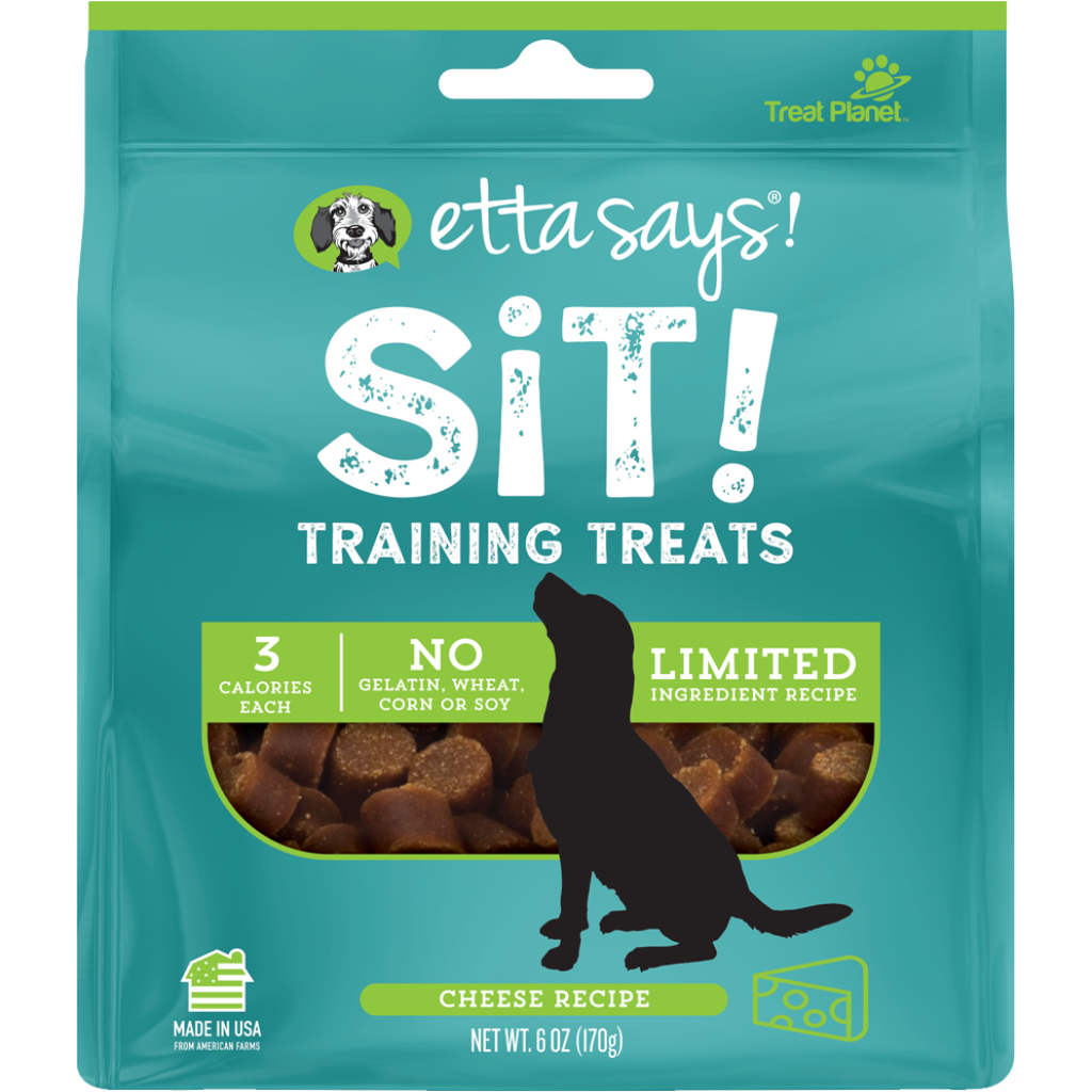 Etta Says Sit! Training Treats Cheese Dog 6 oz
