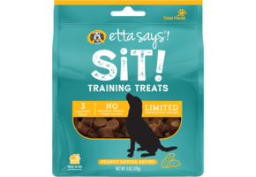 Etta Says Sit! Training Treats Peanut Butter Dog 6 oz