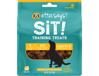 Etta Says Sit! Training Treats Peanut Butter Dog 6 oz