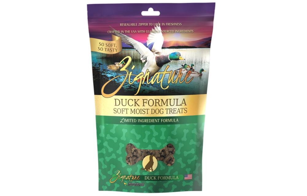 Zignature Soft Treats Duck Dog 113 g