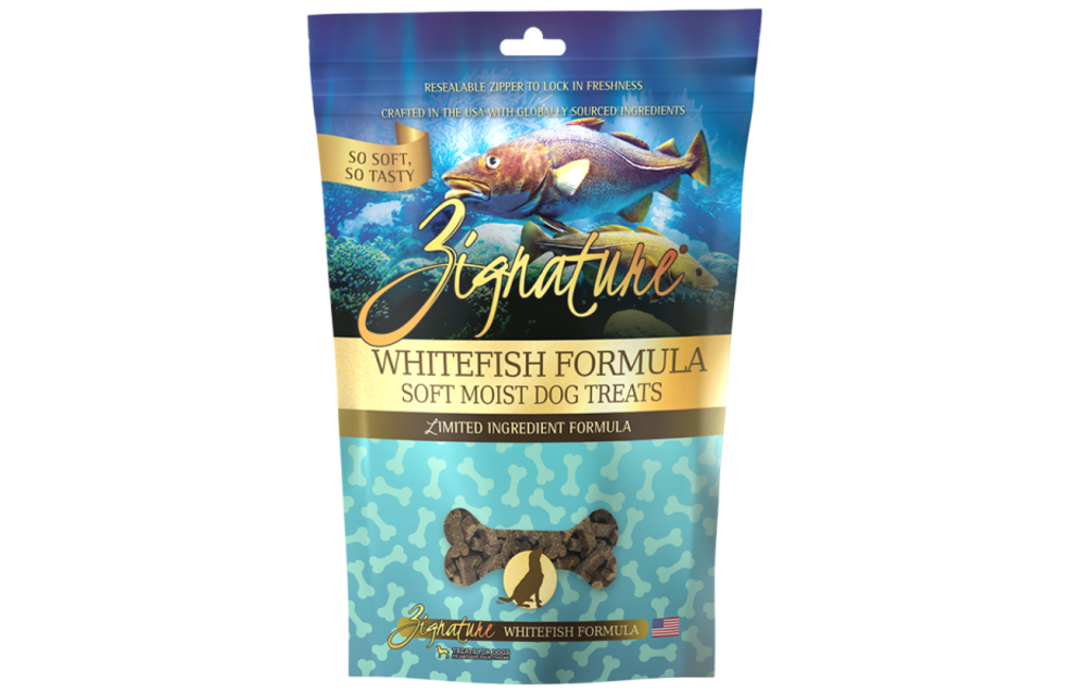 Zignature Soft Treats Whitefish Dog 113 g