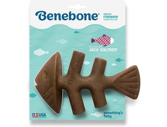 Benebone Fishbone Medium Under 60 lb