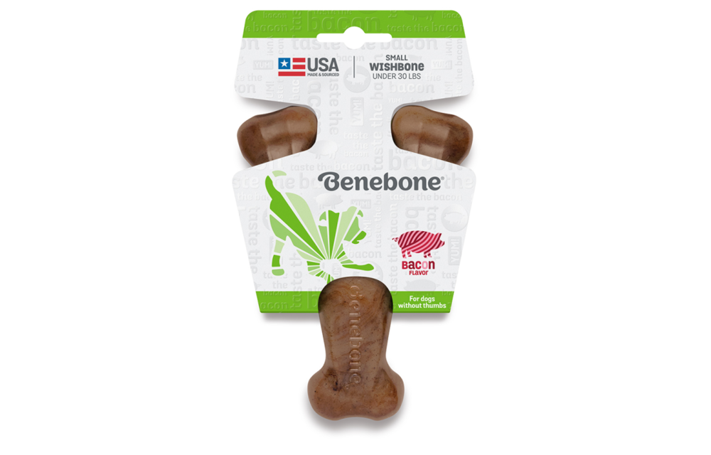 Benebone Wishbone Peanut Butter Small