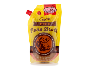 Primal Frozen Bone Broth Beef Dog/Cat 20 oz