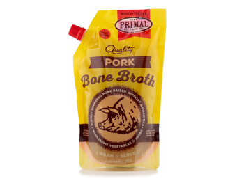 Primal Frozen Bone Broth Pork Dog/Cat 20 oz
