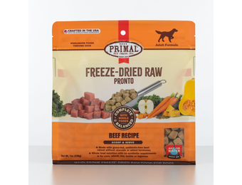 Primal Freeze Dried Beef Pronto Dog 7 oz