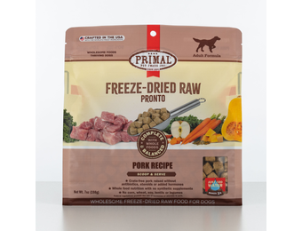 Primal Freeze Dried Pork Pronto Dog 7 oz