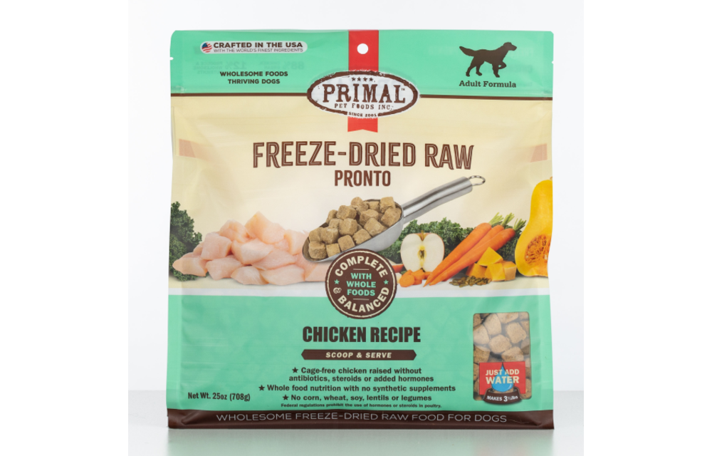 Primal Freeze Dried Chicken Pronto Dog 25 oz