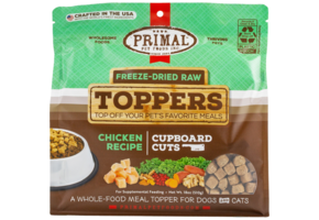 Primal FD Raw Topper Cupboard Cuts Chicken Dog/Cat 18 oz
