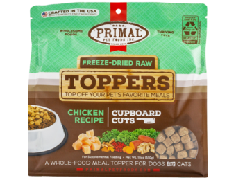 Primal FD Raw Topper Cupboard Cuts Chicken Dog/Cat 18 oz