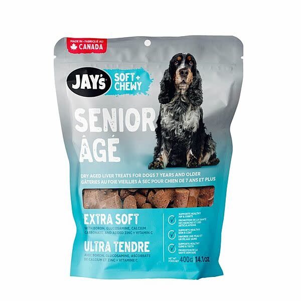 Jay's Soft & Chewy Senior Liver Treat Dog 400 g